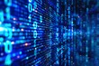 © mehaniq41 - Display of binary numbers on monitor. visualizing complex computations or algorithms in action. Neural network ai generated