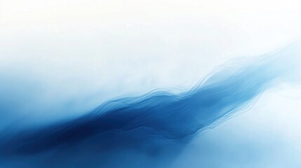 Wall Mural - Elegant Blue to White Gradient with Grainy Texture