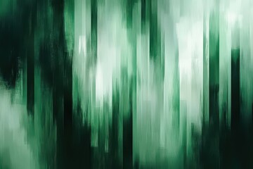 Wall Mural - green and white vertical strokes create an abstract artistic design