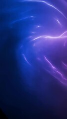 Wall Mural - cosmic swirl in deep space. vibrant blue and purple nebula. abstract galaxy visualization for astron