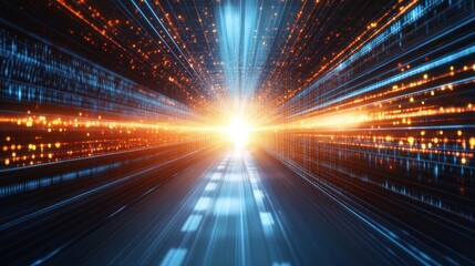 Digital Tunnel of Light