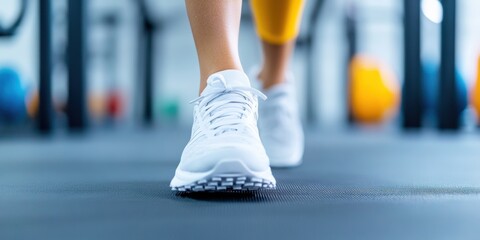 Aufkleber - Next-Gen Fitness Performance Minimalist White Athletic Footwear Showcasing Precision Engineering and Urban Wellness Tech Innovation for Active Lifestyle Enthusiasts