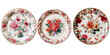 © Jahangir - Stylish floral plates, plates and bowls with beautiful flower patterns on a transparent background PNG