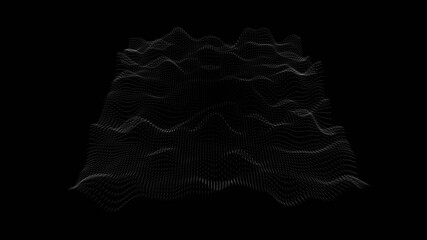 Puffed: Particle line color geometry shape object landscape abstract formation generative animation art generative technology Design Motion