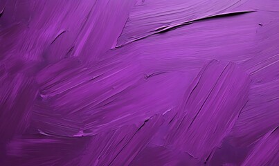 Poster - Vibrant purple abstract texture with visible brush strokes and depth.