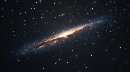 Wall Mural - Galaxy Background, with Stars and colorful Nebula Clouds. Outer Space Astronomy image showing an Interstellar Celestial view of the Cosmos 