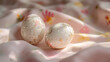 © ran - easter, egg, eggs, holiday, food, decoration, spring, pink, celebration, color, chocolate, closeup, colorful, candy, season, sweet, traditional, symbol, yellow, seasonal, green, nobody, table, easter