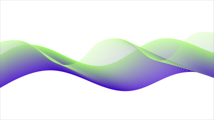 Wall Mural -  Abstract white background, concept technology, digital, music, science. Digital energy waves technology concept.