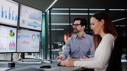 Poster - KPI Business Analytics Data Dashboard