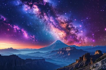 Wall Mural - stunning cosmic skies and galaxy adventures in astronomy backgrounds