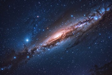 Wall Mural - night sky stars and galaxies stunning outer space background