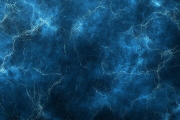 Leinwandbilder - Deep blue abstract background with swirling patterns and luminous lines resembling celestial elements