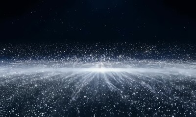 background of sparkling starlight in the night sky, 4k resolution footage, generated ai