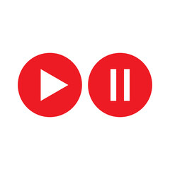 play pause button icon