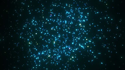 Wall Mural - glowing particles dynamically align to form a futuristic map of japan. the animation features rotati