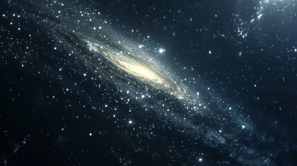 milky way galaxy with stars and space background.