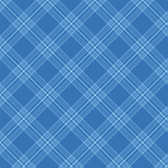 Wall Mural - plaid repeat pattern in blue.gingham checkered tartan seamless pattern.geometric graphic vector illu