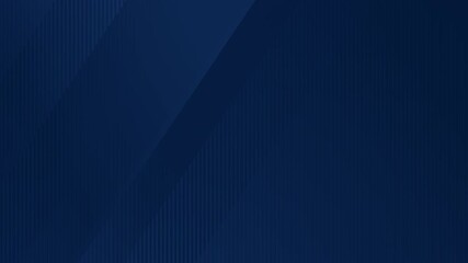Wall Mural - 4k premium dark navy blue animated background. business elegant cover. seamless looped banner with d