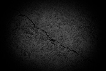 Aufkleber - Old wall texture smeared engine oil cement dark black gray  background abstract grey color design are light with white gradient background.