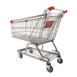 © Design Splash - shopping trolley empty supermarket cart isolated on white background png