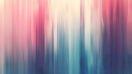 Fototapete - Abstract pink, beige and blue vertical stripes creating a blurred background