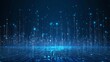© Harry - Abstract Digital Technology Background Blue Glowing Lines Network Circuit Board Futuristic Innovation Data Stream Elegant Modern Design High Tech