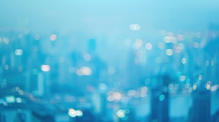 Wall Mural - Light_blue_technology_small_fresh_lines_city_exhibit