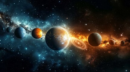 Wall Mural - Exploration of Astrology and Astronomy