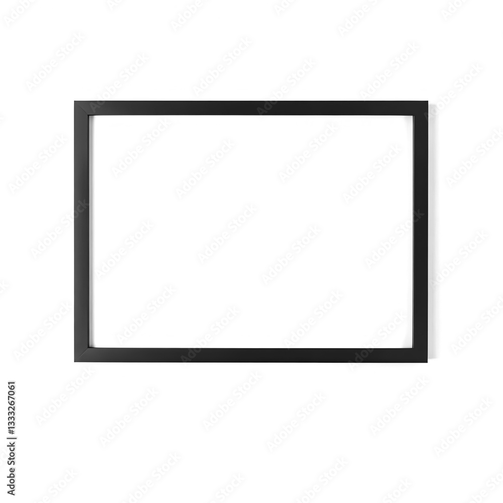 blank photo frame with transparent background PNG and JPEG image Stock ...