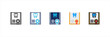 © HANIS - Certificate Dentist Multi Style Icon Set
