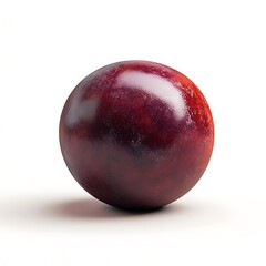 Wall Mural - Red apple isolated on white background. Realistic