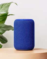 Aufkleber - Smart Living Revolution Minimalist Azure AI Speaker Transforming Home Tech with Eco-Conscious Design and Seamless Digital Integration for Modern Wellness Spaces