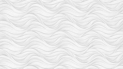 Poster - A white and gray wave pattern with a lot of dots