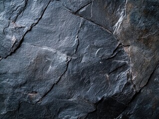 Poster - Dark Gray Stone Texture Background