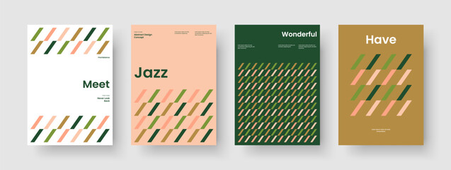 Wall Mural - creative brochure template. isolated report layout. geometric book cover design. poster. business pr