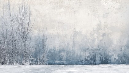 Poster - Grey Blue Textured Wall Background