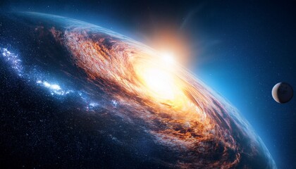 Wall Mural - deep space travel supernova