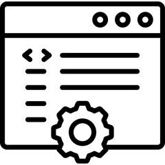 coding development icon