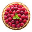 © Samavia - Raspberry tart isolated on transparent background