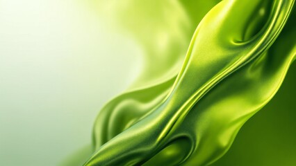 Wall Mural - green lime yellow white abstract background. color gradient ombre blur. line wave liquid fluid. nois