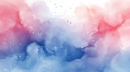 abstract watercolor background with watercolor splashes