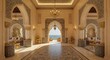 © Jawad - Luxurious Arabian-Inspired Villa with Intricate Architectural Details