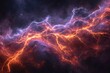 © masud - Fiery Nebula Lightning Display in the Cosmos