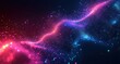 © video - Futuristic Vector Art Glowing Neon Circuits Abstract Waves Quantum Computer Technology Design