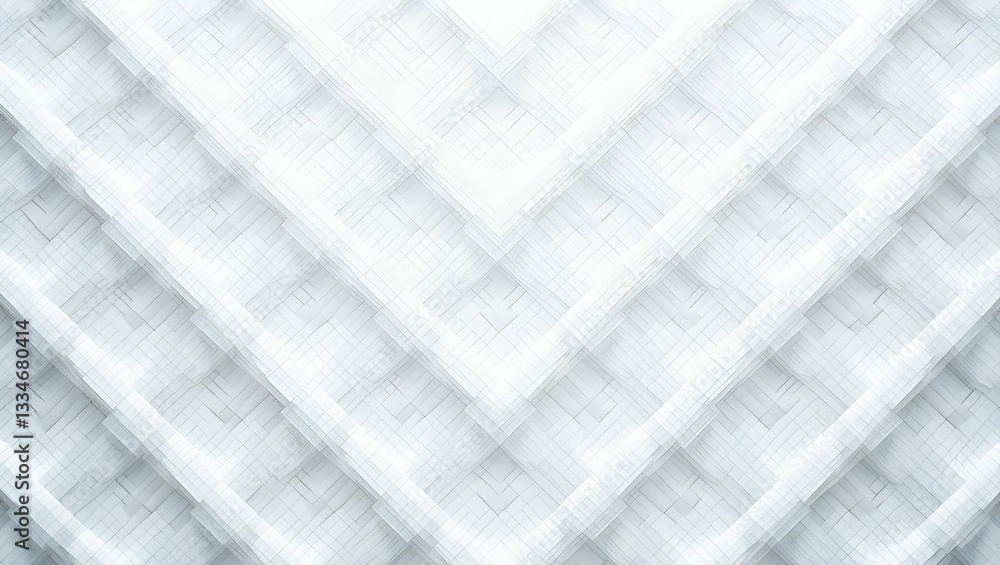 Contemporary seamless pattern of futuristic designs with interlocking ...