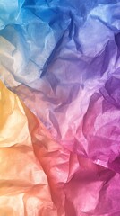 Aufkleber - Abstract Colorful Creased Fabric Texture Background Image
