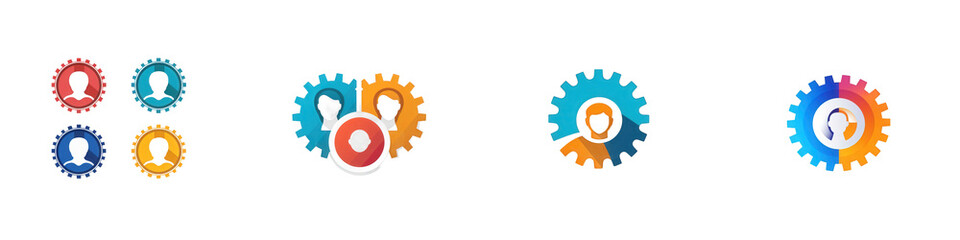 colorful app icons on black (1) isolated on white or transparent png