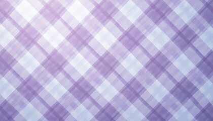 Poster - Purple, white diagonal plaid seamless pattern. Fabric texture with blue stripes. Fashionable geometric design chequered print for textile, wallpaper, clothes, background, wrapping. Tile cover art.