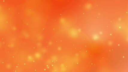 Vibrant orange abstract background with glowing bokeh lights, perfect for presentations, website banners, poster designs, desktop backgrounds, and digital art applications.