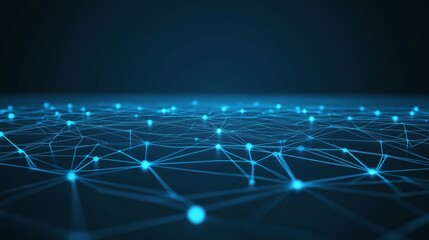 Abstract Network Design - Futuristic Technology